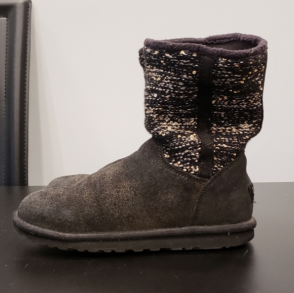 UGG Camaya Sequin Short Boots - Picture 3 of 5
